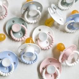 CMC 'Bubble' Dummies White: Size 1