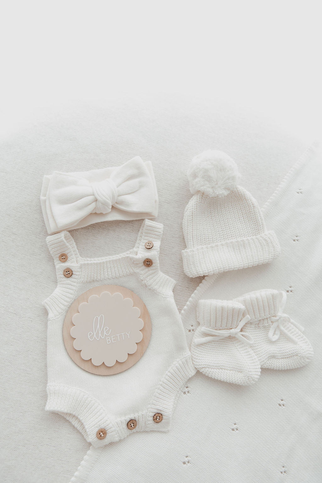 August Milk Singlet Knit Romper