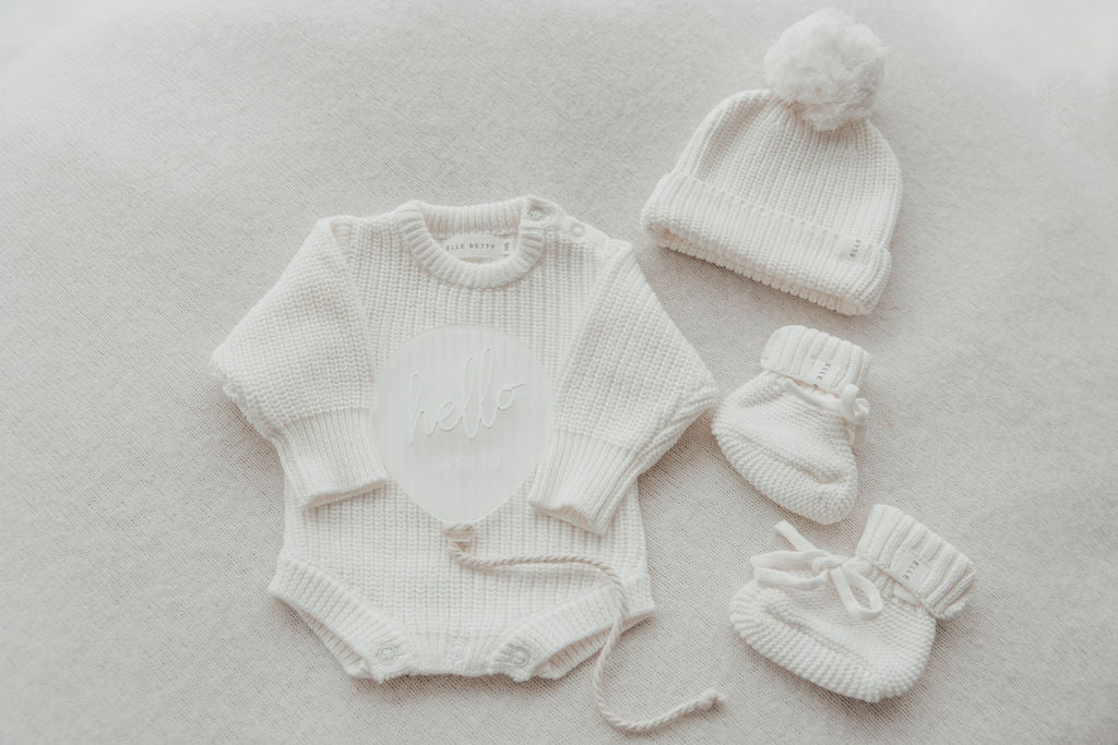 Otto Milk Beanie