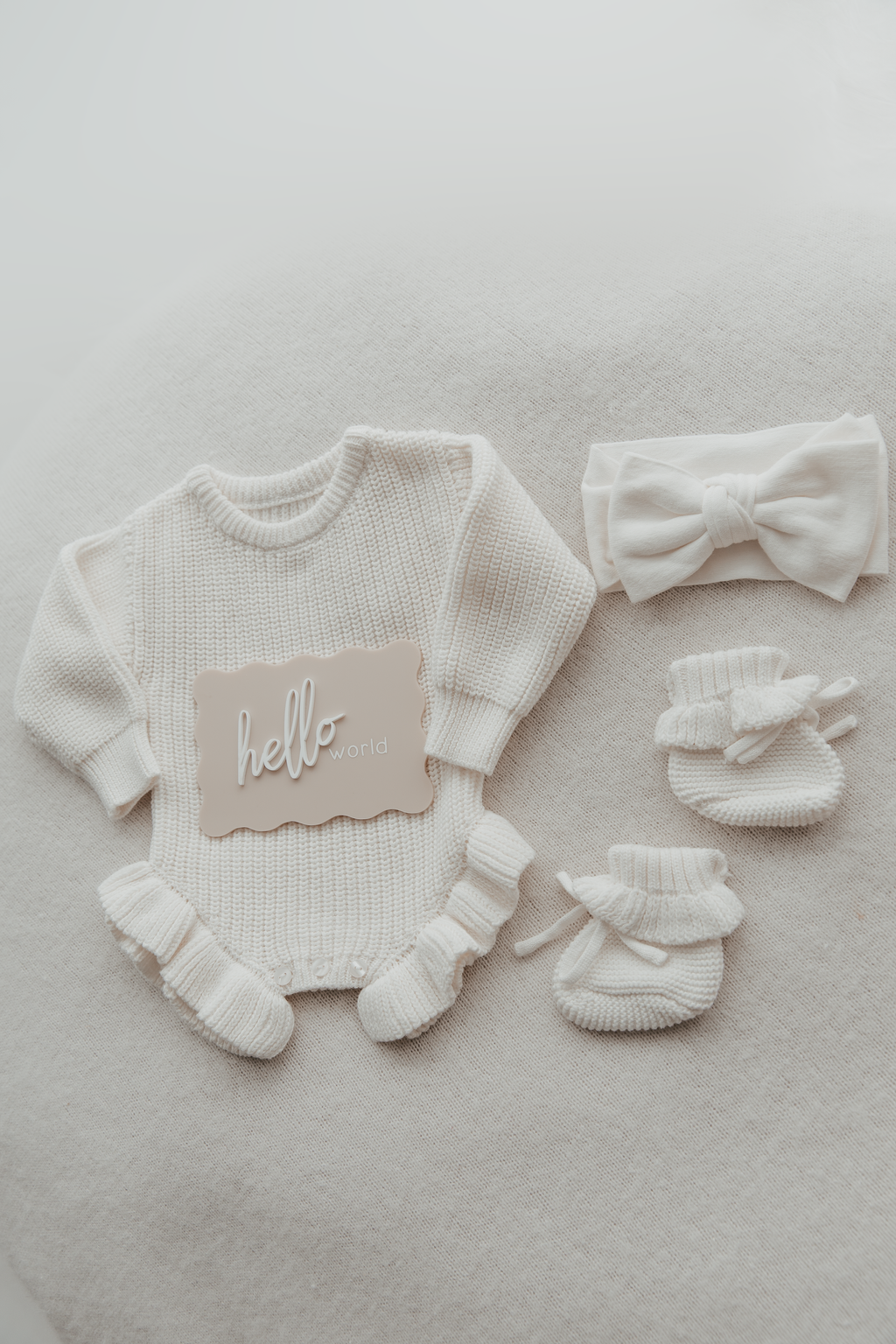 Lottie Milk Long sleeve Romper