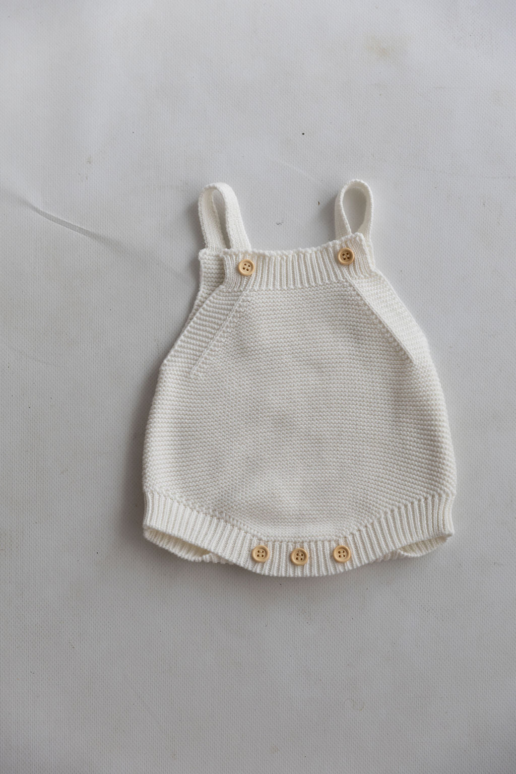 Otto Milk Singlet Knit Romper