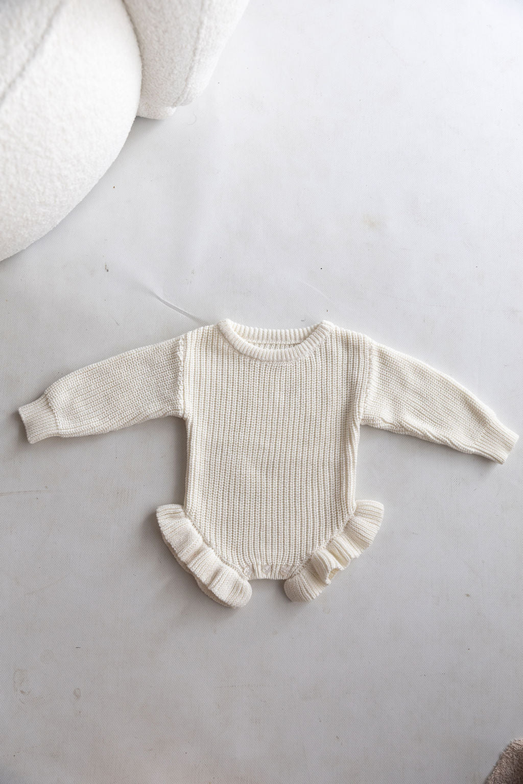 Lottie Milk Long sleeve Romper