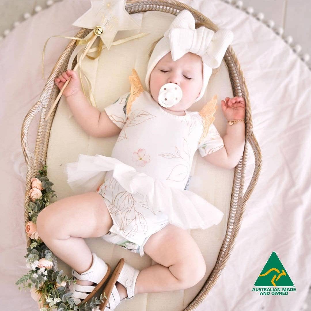CMC 'Bubble' Dummies White: Size 1