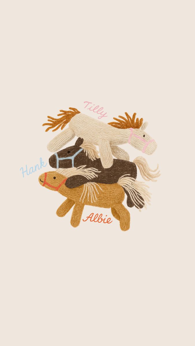 Knit Pony - Albie (honey)