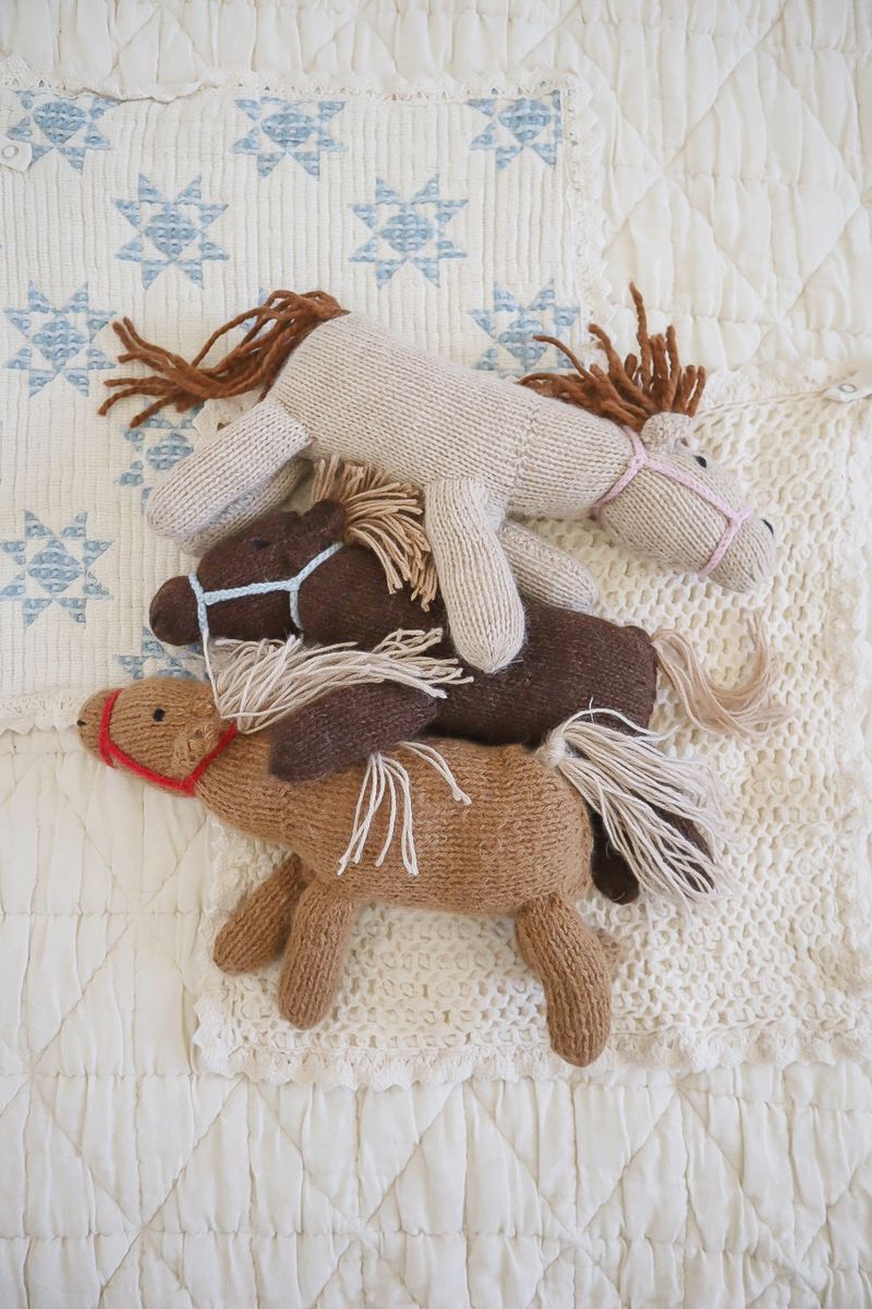Knit Pony - Albie (honey)