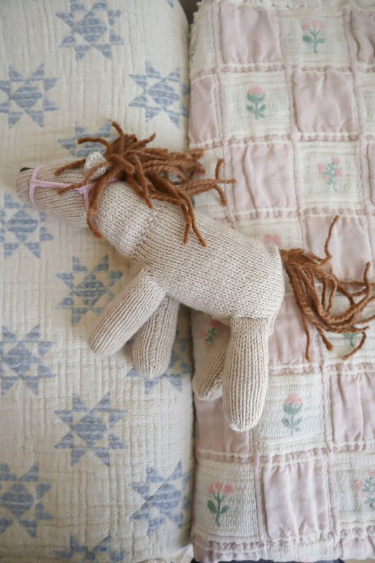 Knit Pony - Tilly (pink)
