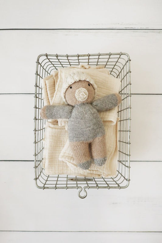 Knit Baby Doll - Beige