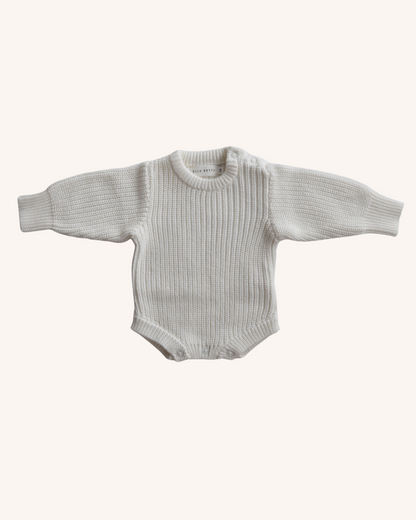 Otto Milk Long sleeve romper