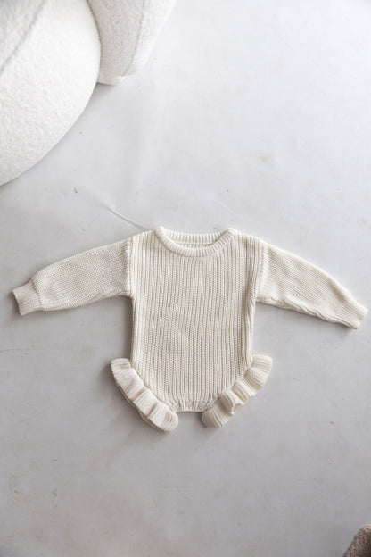 Lottie Milk Long sleeve Romper