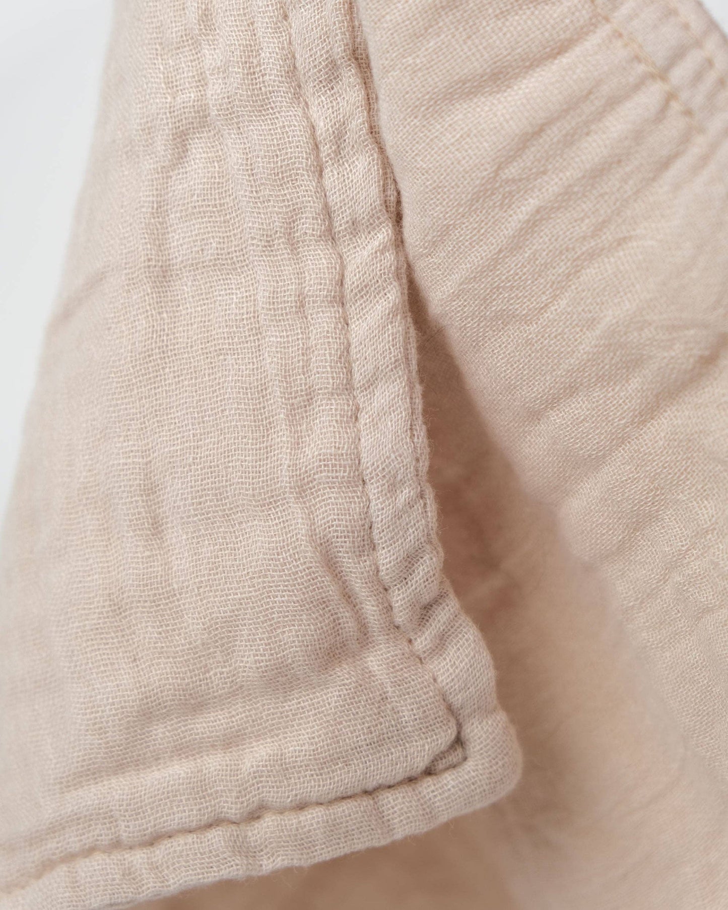 Muslin Wash Cloth Single: Oat