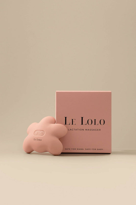 Lactation Massager | Breastfeeding, Postpartum, New Mom Gift: Blush