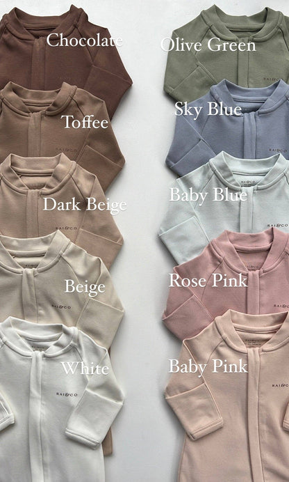 Apple Onesie: Beige / 0000