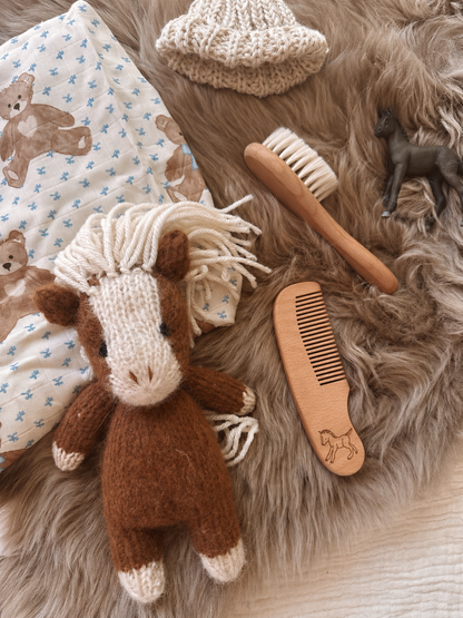 Wooden Baby Brush And Comb Set