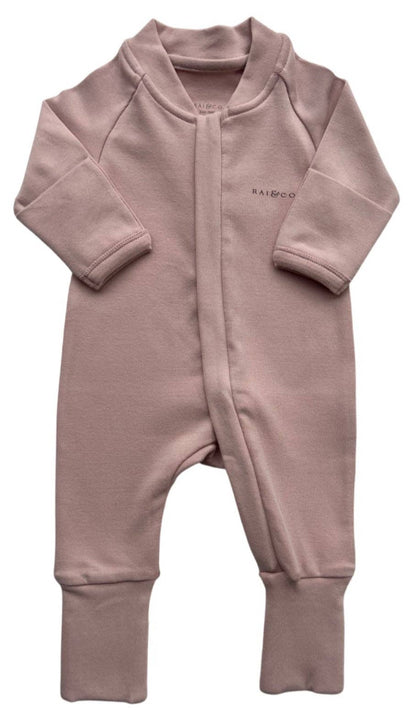 Apple Onesie: Rose Pink / 000