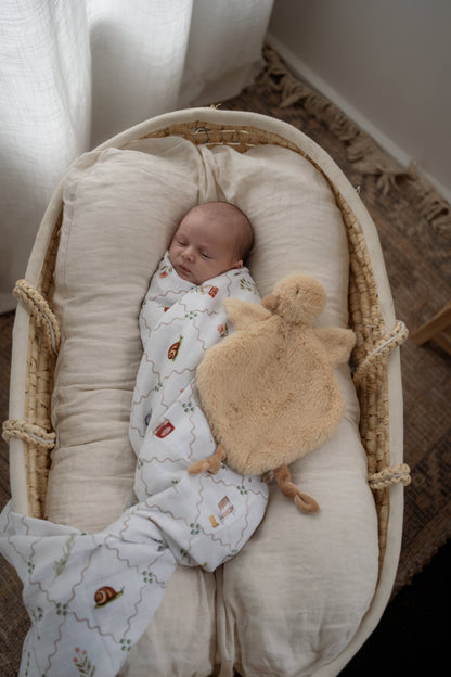 Cottage Picnic Swaddle Wrap