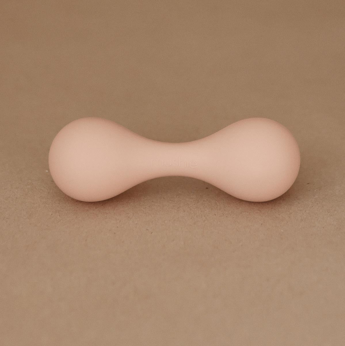 Mushie Silicone Baby Rattle