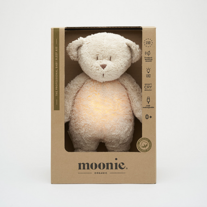 Moonie Organic Humming Bear - Sand