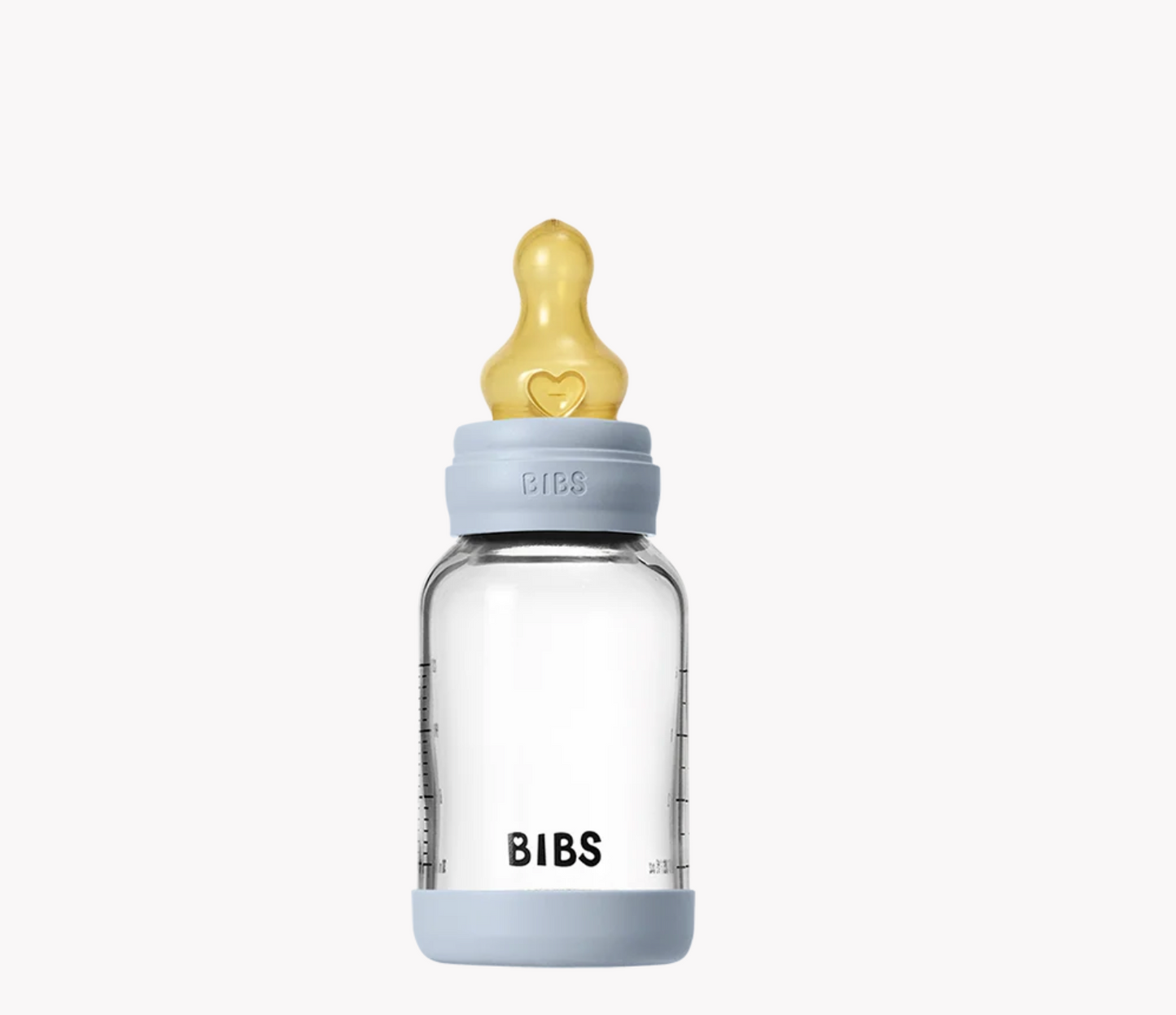 Glass Bottle | Latex | 120ml - Baby Blue