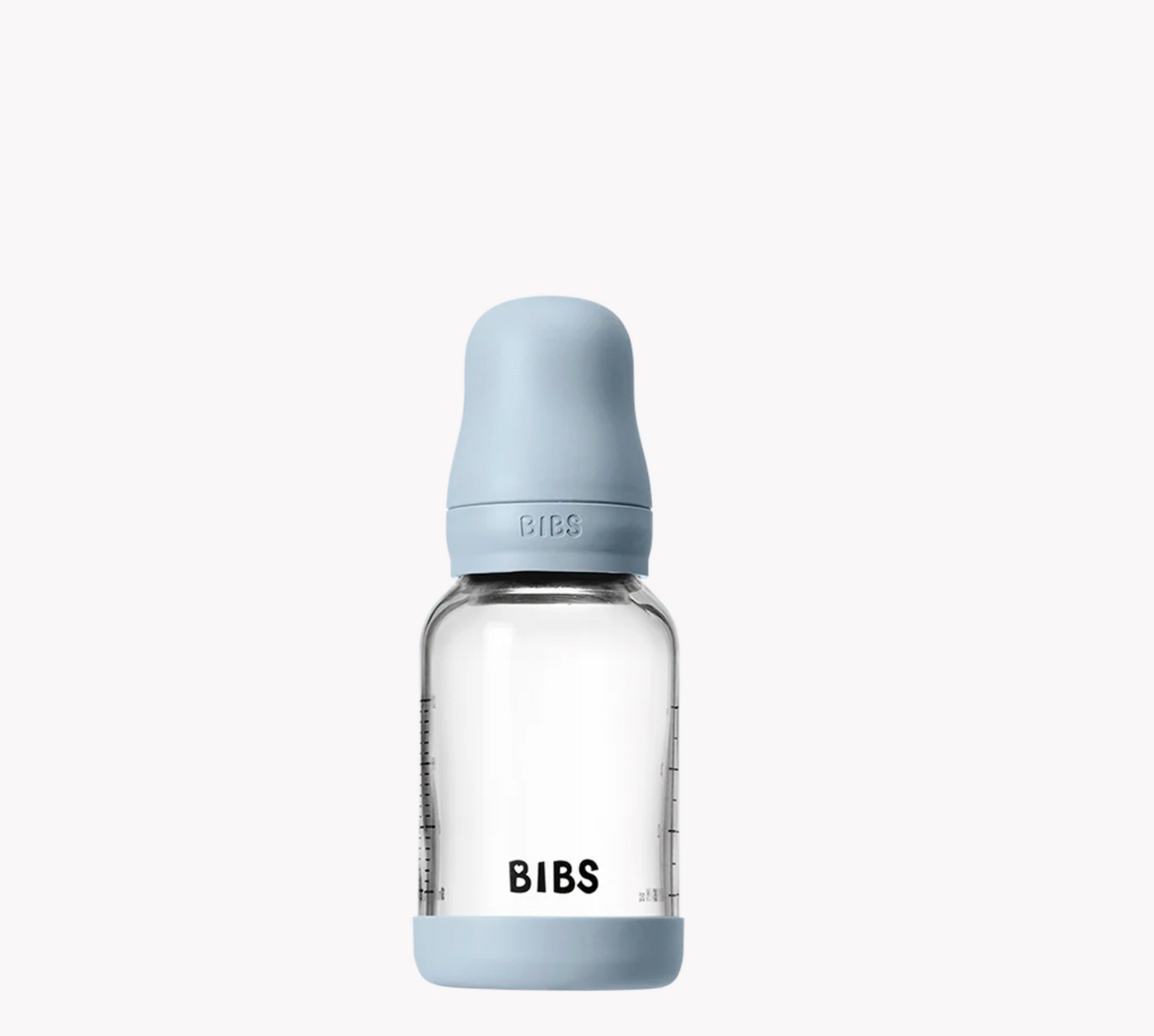Glass Bottle | Latex | 120ml - Baby Blue