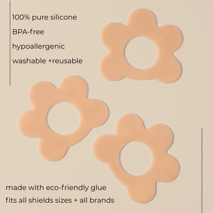 Nipple Shield Set, 3 sizes in 1 | Breastfeeding, New Mom: Blush