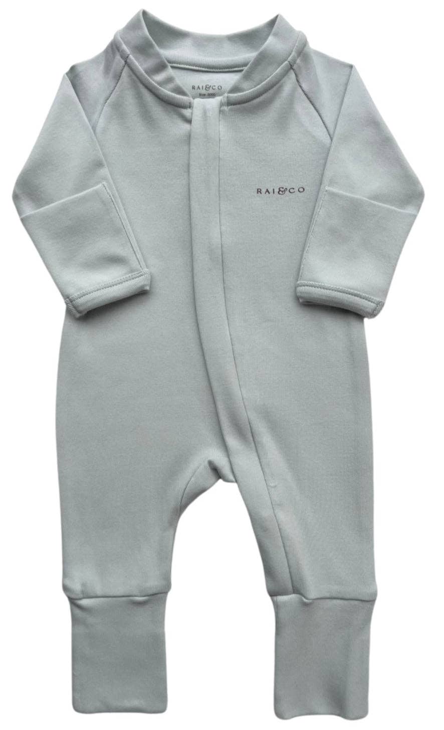 Apple Onesie: Baby Blue / 0000