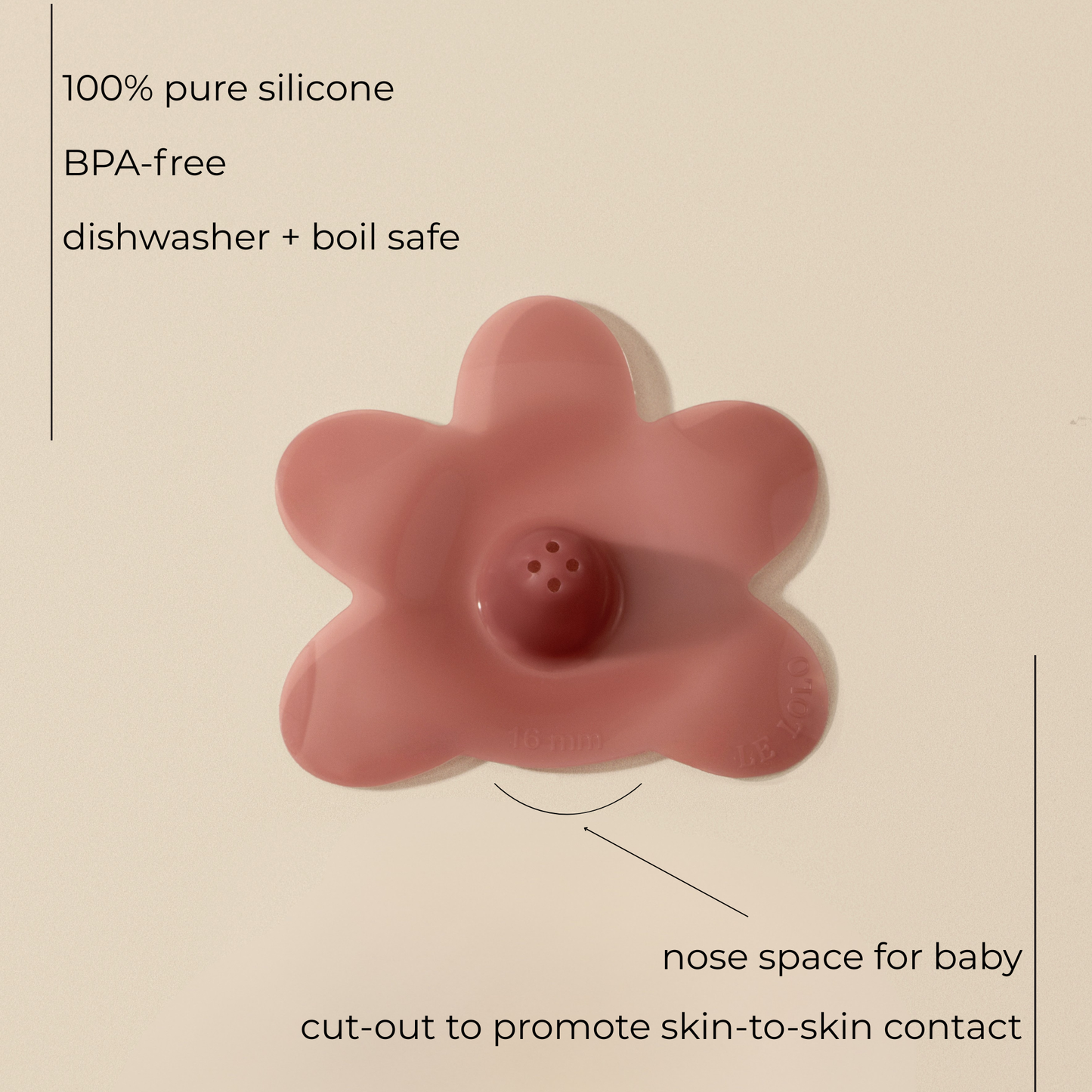 Nipple Shield Set, 3 sizes in 1 | Breastfeeding, New Mom: Blush