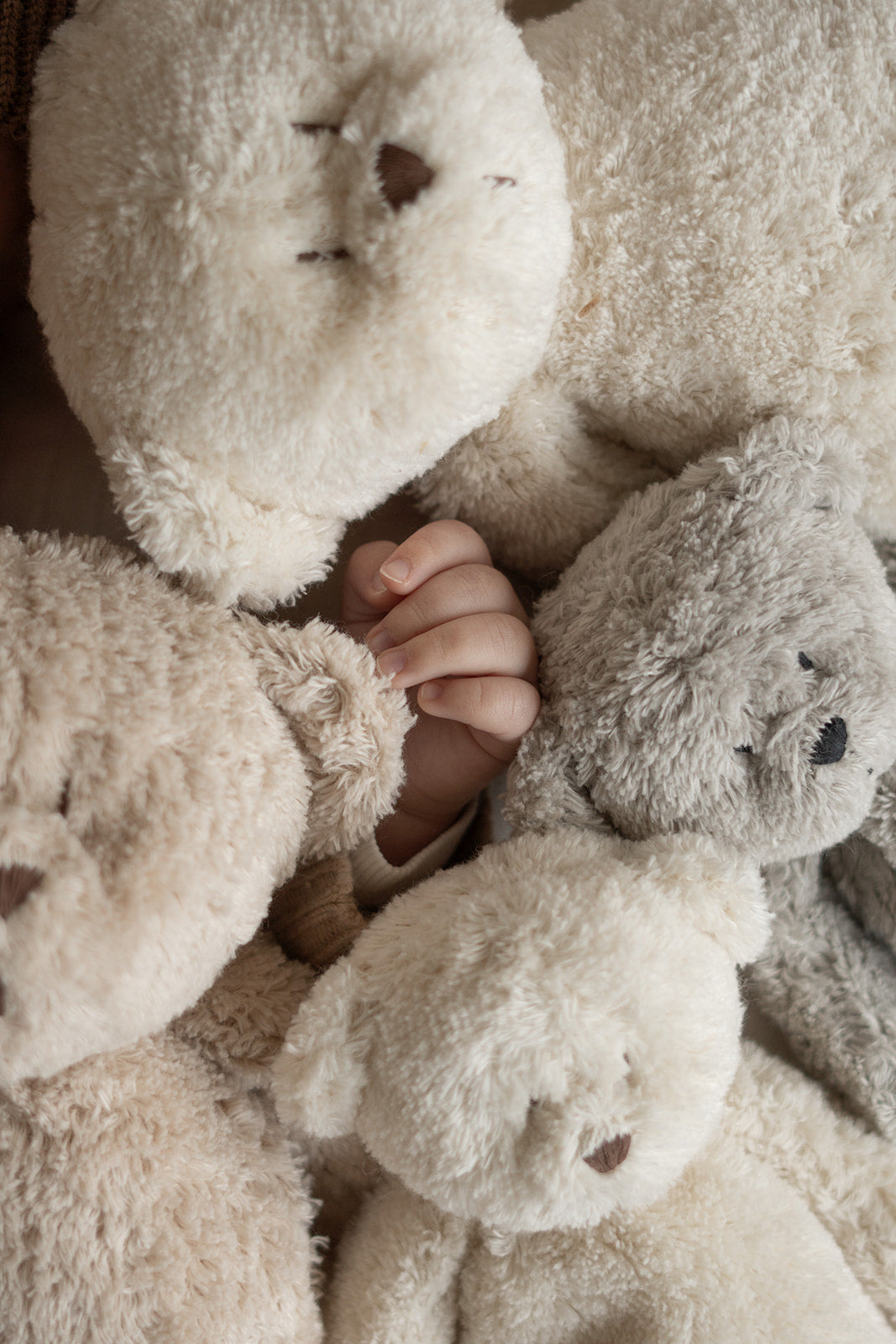 Moonie Organic Humming Bear - Sand