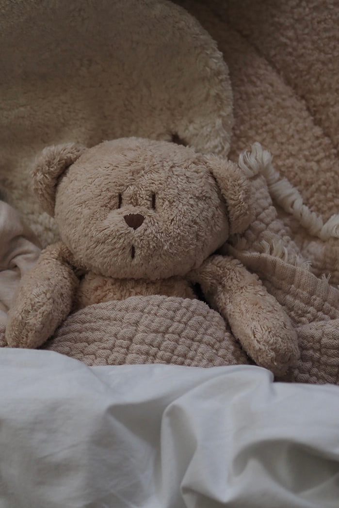 Moonie Organic Humming Bear - Sand